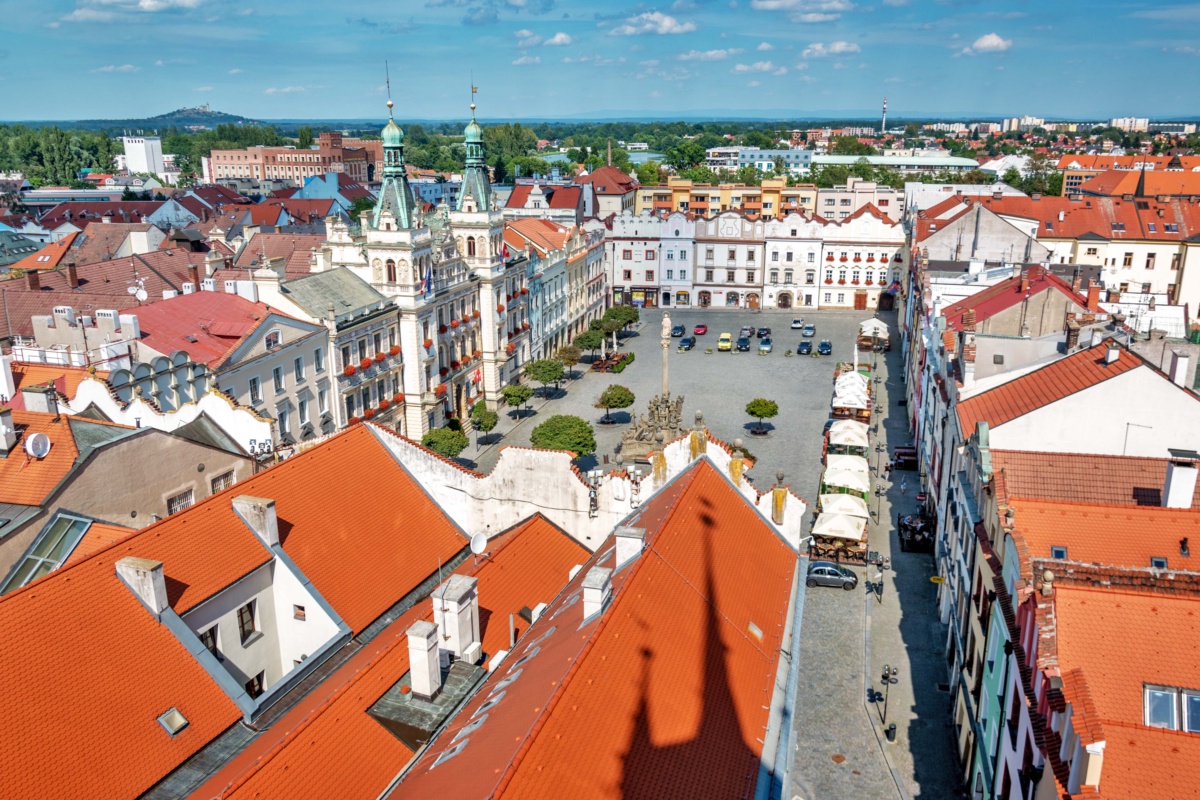 Pardubice from the Tower