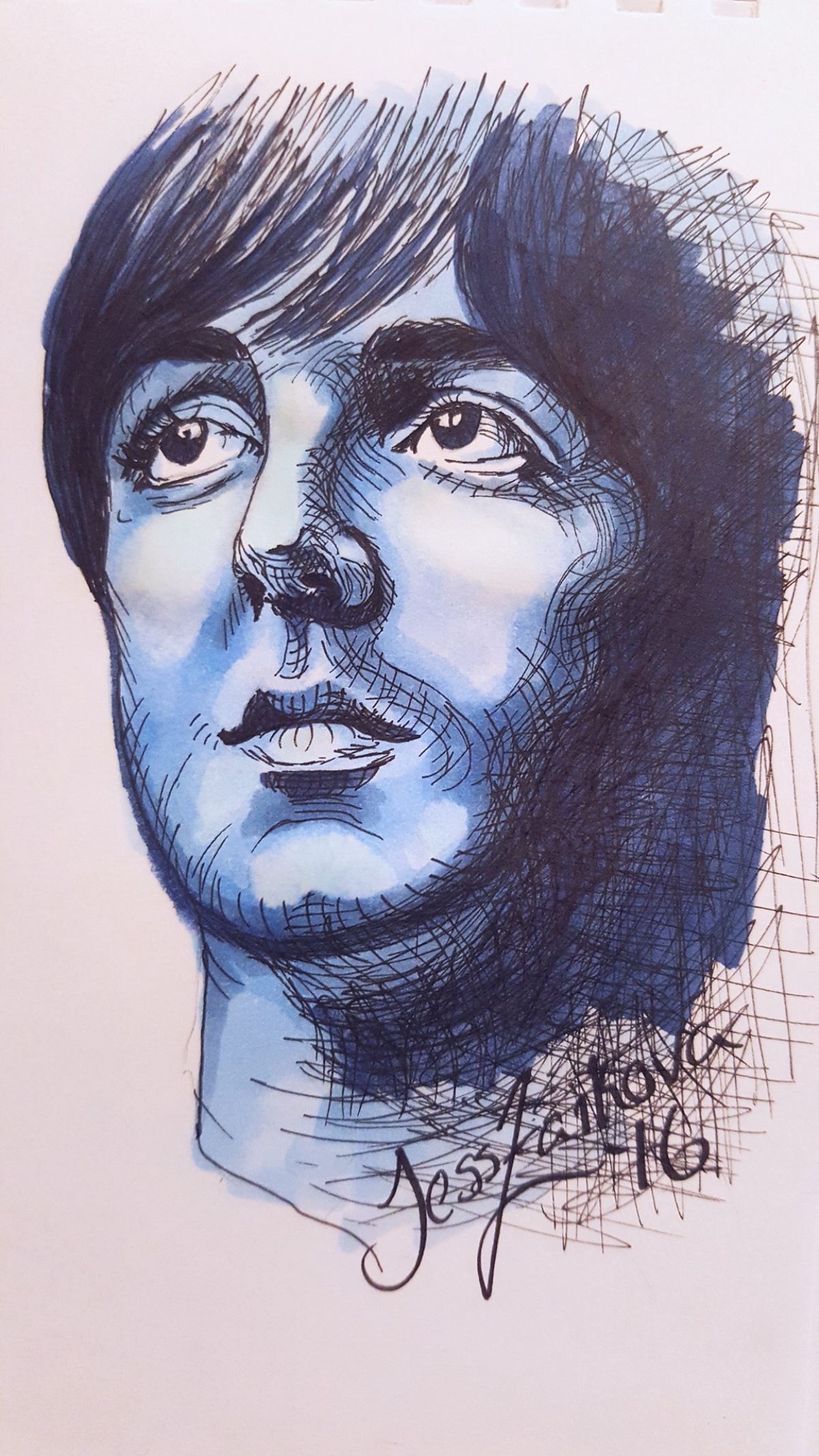 McCartney in Blue