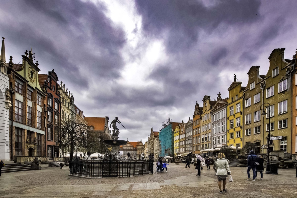 The Centre of Gdańsk