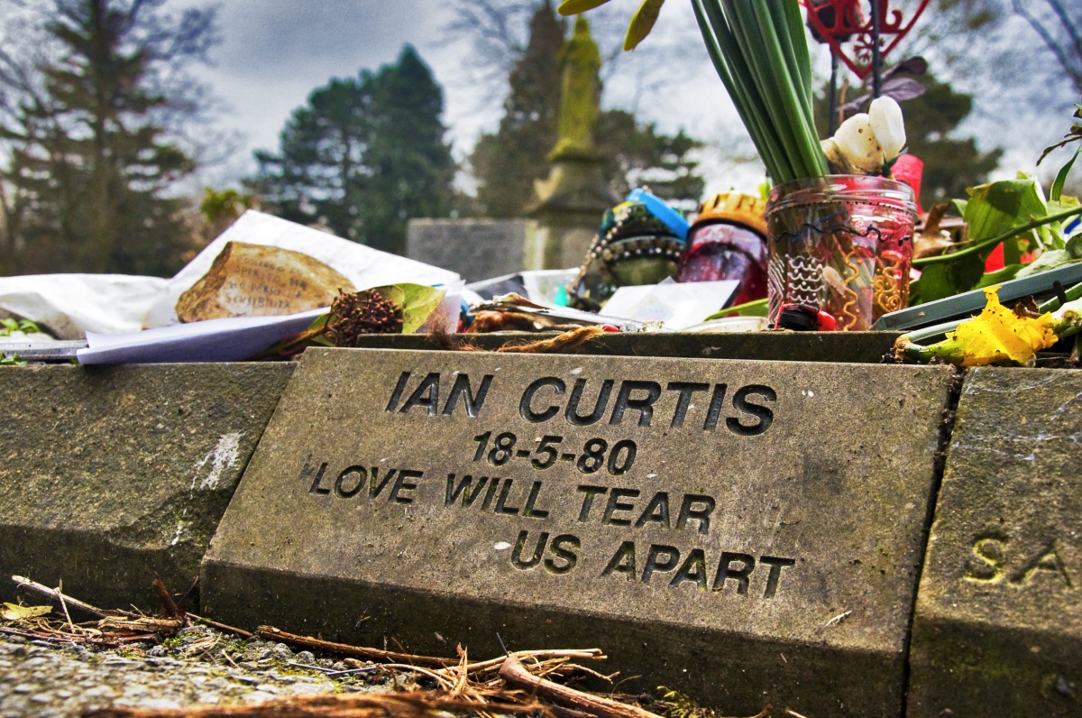 Ian Curtis' Memorial Stone